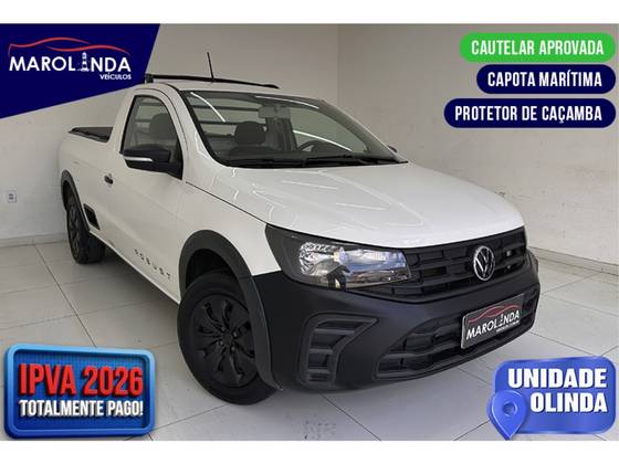 VOLKSWAGEN SAVEIRO 1.6 MSI ROBUST CS 16V FLEX 2P MANUAL VOLKSWAGEN SAVEIRO 1.6 MSI ROBUST CS 16V FLEX 2P MANUAL